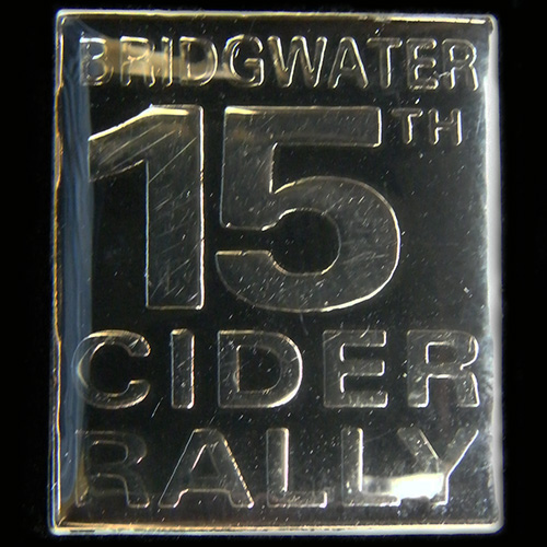 Cider Rally pin badge 