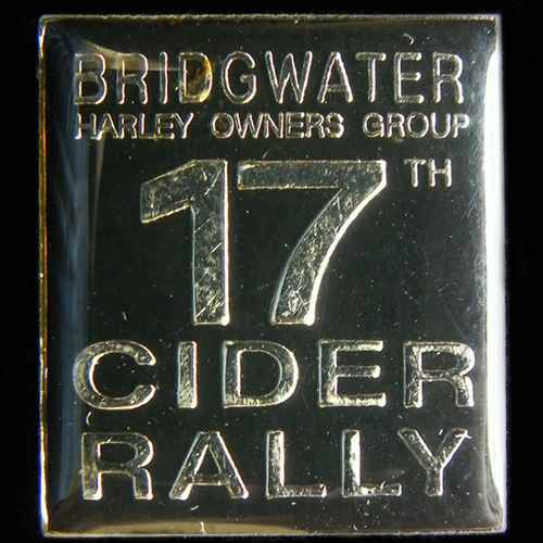 Cider Rally pin badge 