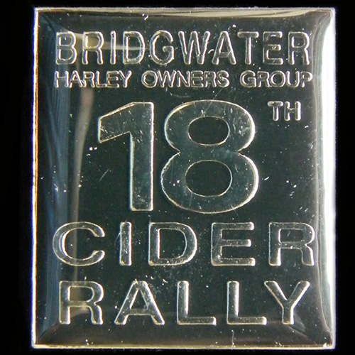 Cider Rally pin badge 
