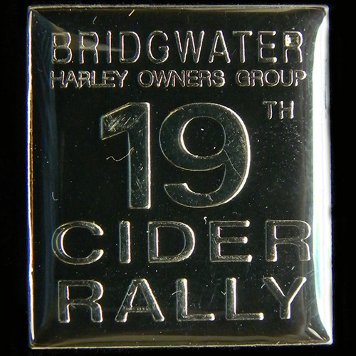 Cider Rally pin badge 