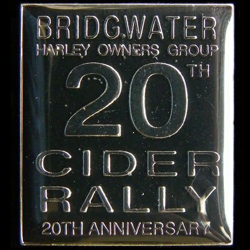 Cider Rally pin badge 