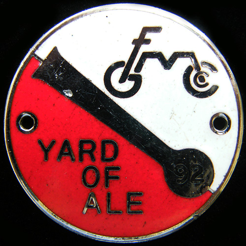 Yard of Ale Rally pin badge