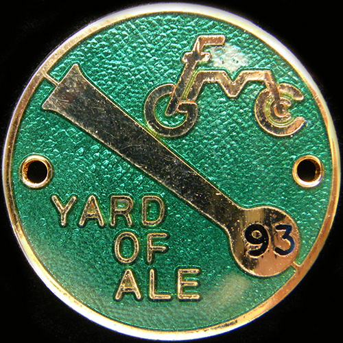 Yard of Ale Rally pin badge