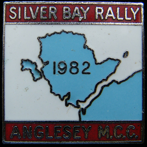  Silver Bay Rally lapel badge