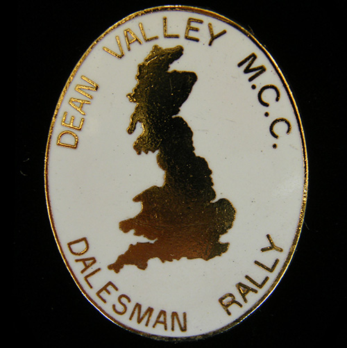 Dalesman Rally pin badge