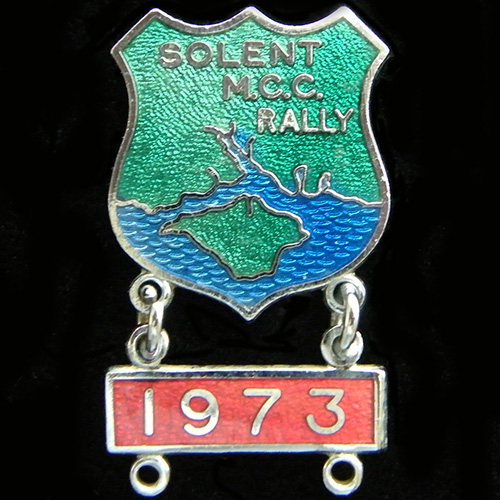 Solent Rally pin badge