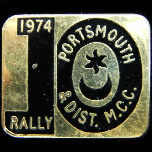 Portsmouth Rally Pin badge