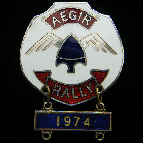 Aegir Rally pin badge