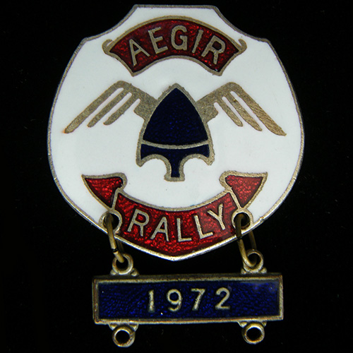 Aegir Rally pin badge