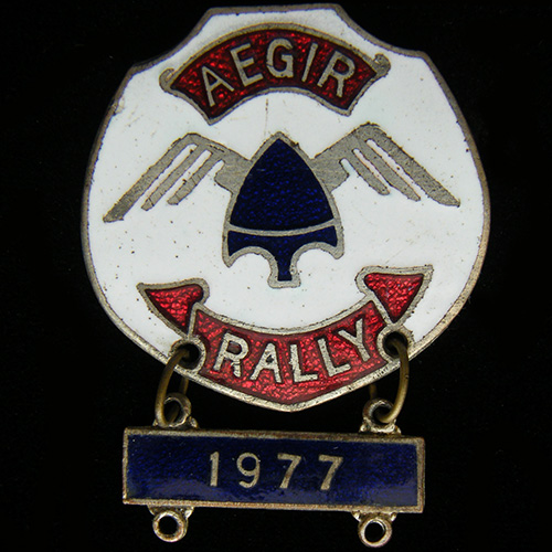 Aegir Rally pin badge