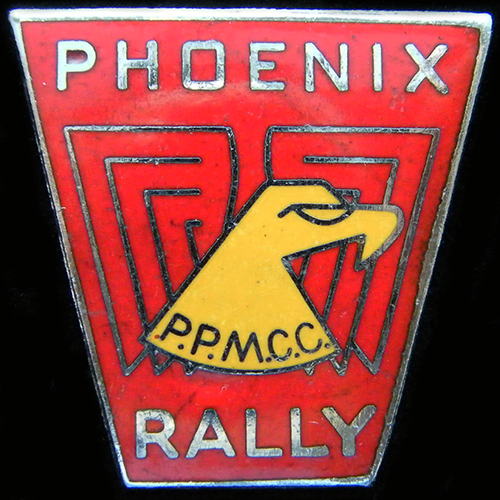 Phoenix Rally pin badge