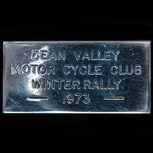 Winter Rally pin badge