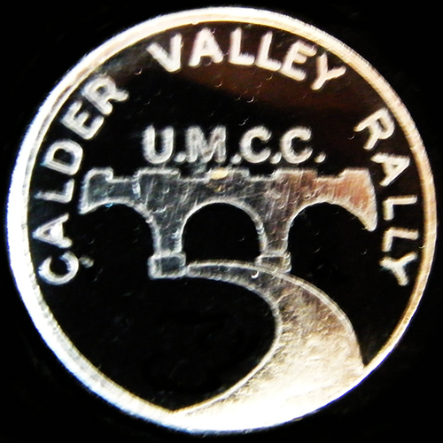 Calder Valley Rally pin badge