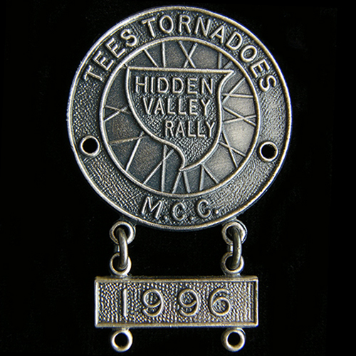 Hidden Valley Rally pin badge