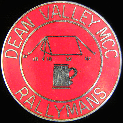 Rallymans Rally pin badge