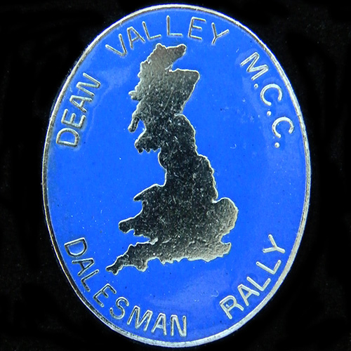 Dalesman Rally pin badge