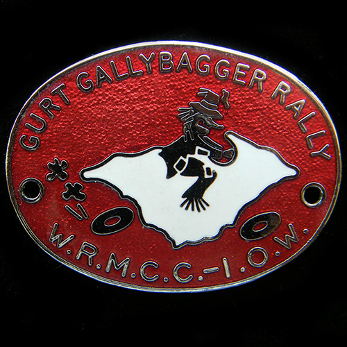 Gurt Gallybagger Rally pin badge