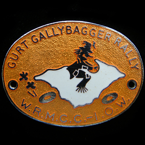 Gurt Gallybagger Rally pin badge