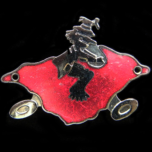 Gurt Gallybagger Rally pin badge