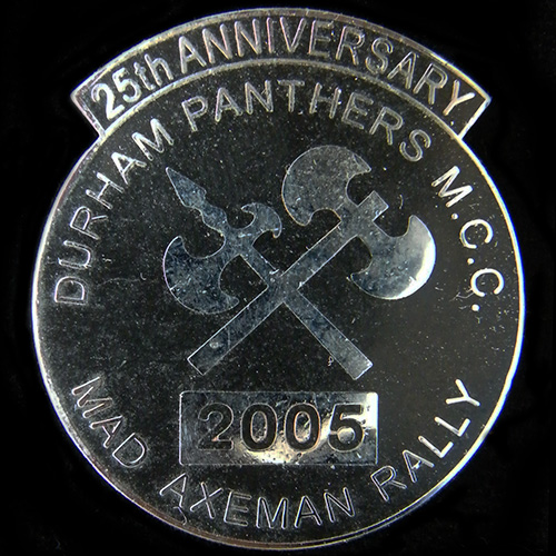 Mad Axeman Rally Pin Badge