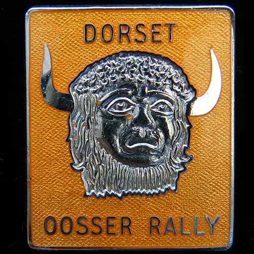 Oosser Rally pin badge