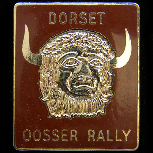 Oosser Rally pin badge