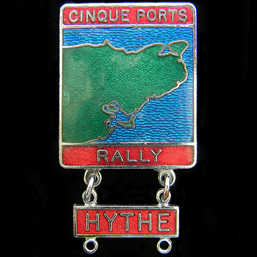 Cinque Ports Rally Pin Badge