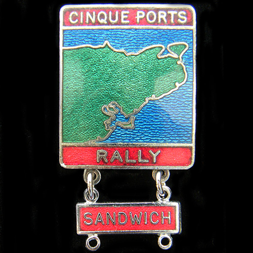 Cinque Ports Rally Pin Badge