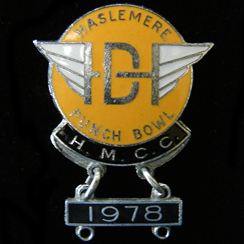 Punch Bowl Rally pin badge 