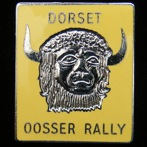 Oosser Rally pin badge