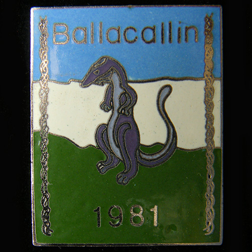 Triumph Owners M C C pin badge
