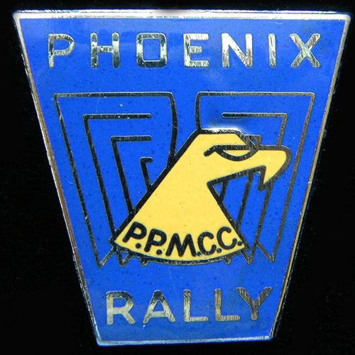 Phoenix Rally pin badge