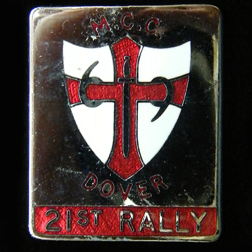 Anniversary Rally pin badge
