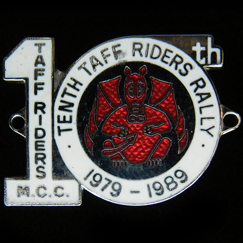 Taff Riders Rally Lapel Badge