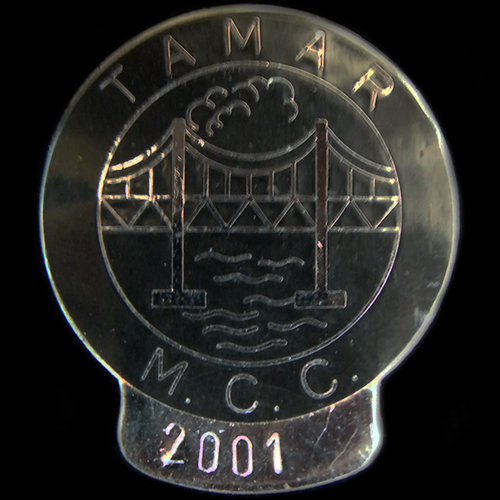 Tamar Rally pin badge