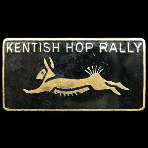 Kentish Hop Rally pin badge