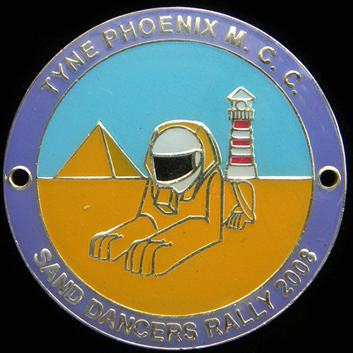Sand Dancers Rally pin badge