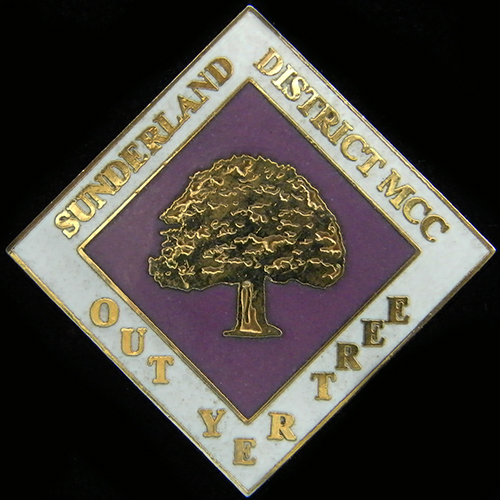 Out Yer Tree Rally pin badge