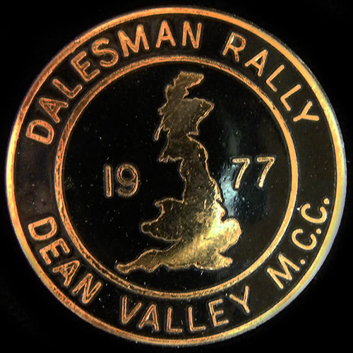 Dalesman Rally pin badge