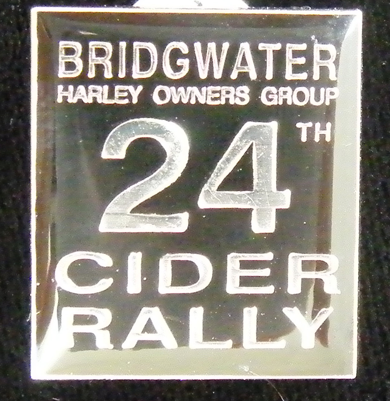 Cider Rally pin badge 