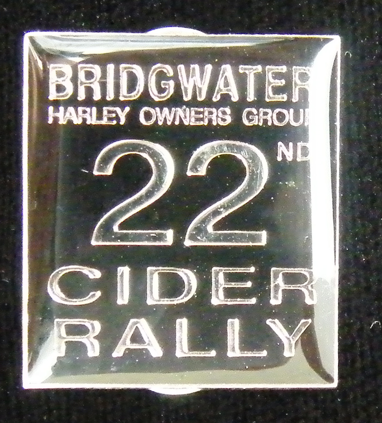 Cider Rally pin badge 