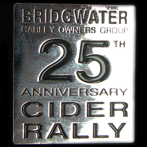 Cider Rally pin badge 