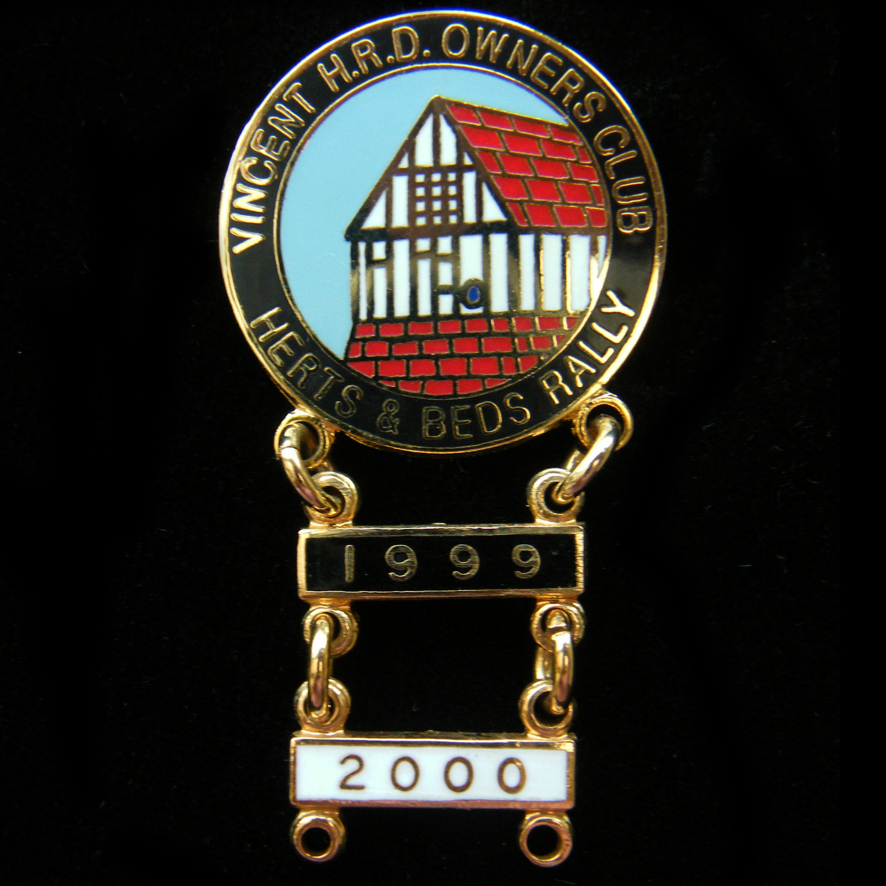 Vincent pin badge