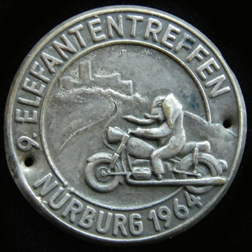 Elefantentreffen (Elephant) Rally pin badge