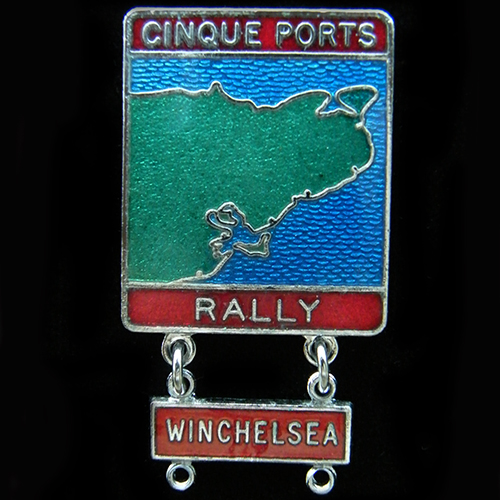Cinque Ports Rally Pin Badge