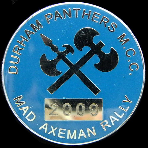 Mad Axeman Rally Pin Badge