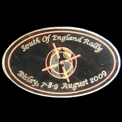 Harley Davidson Bisley 2009  Pin badge