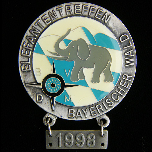 Elefantentreffen (Elephant) Rally pin badge