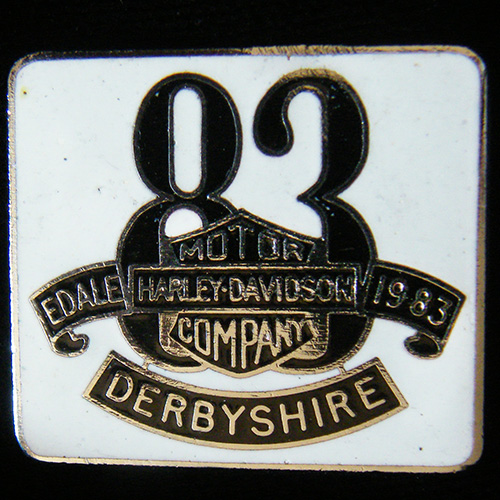 Harley Davidson Riders of Gt Britain Pin badge