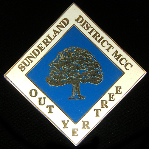 Out Yer Tree Rally pin badge